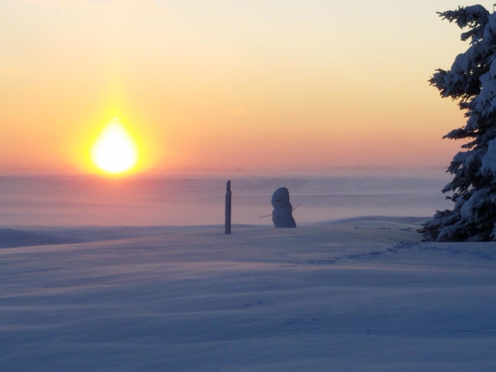 Snow drift